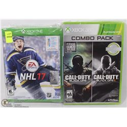 NHL 17 FOR XBOX ONE SOLD WITH CALL OF DUTY COMBO