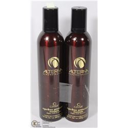 LOT OF TWO ALTERNA AGE-FREE PROTECTANT MOUSSE