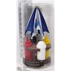 NHL OILERS 6PC CONDIMENT SET