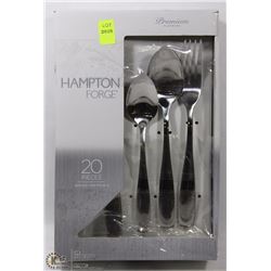 HAMPTON FORGE 20PC FLATWARE SET