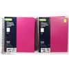 Image 1 : TWO LARGE PINK CASEMATE 5 SUBJECT NOTEBOOKS