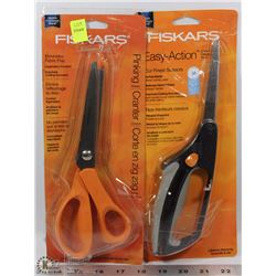 FRISKARS PINKING SHEARS SOLD WITH FISKARS SPRING
