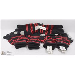 LOT OF 5 WOMENS TOUCH SCREEN MAGIC GLOVES