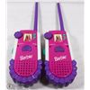 Image 1 : BARBIE WALKIE TALKIE SET WITH NEW BATTERIES