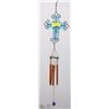 Image 1 : GLASS CROSS  WIND CHIMES