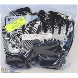6 PACK OF YOUTH/ADULT HALLOWEEN SAFETY GLOVES