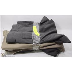 LOT OF 4 PAIRS DRESS PANTS SIZE 40- ISH