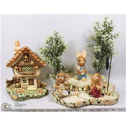 PENDELFIN COLLECTIBLE BUNNIES-COTTAGE