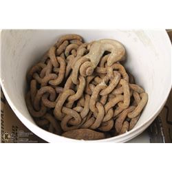 50' PULL CHAIN WITH HOOKS