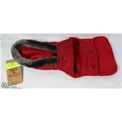 NEW CANADIANA RED DOG COAT WITH HOOD SIZE XS