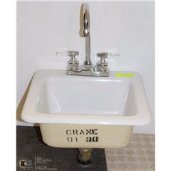 MINI BAR SINK WITH HANDLES AND SPOUT