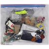 Image 1 : BAG OF KEYCHAINS.