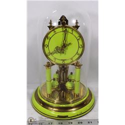 SCHATZ & SOHNE GERMANY MANTLE CLOCK WITH GLASS
