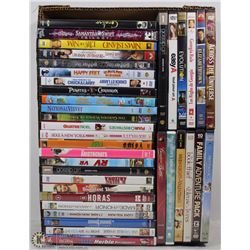 LOT OF 37 DVD MOVIES MOSTLY FAMILY