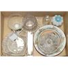 Image 1 : BOX OF COLLECTOR PLATES, CRYSTAL  AND MORE.