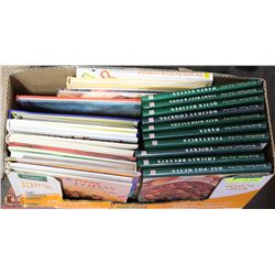 BOX OF COOK BOOKS