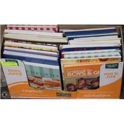 BOX OF COOK BOOKS