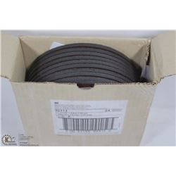 BOX OF 10 NEW 3M 7" DEPRESSED CENTER WHEEL