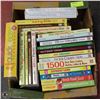 Image 1 : BOX OF COOK BOOKS