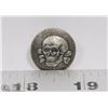 Image 1 : GERMAN TOTENKOPF UNIFORM BUTTON WITH SS, RZM ,