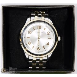 CERENTINO STAINLESS DESIGNER WATCH - NEW BATTERY.