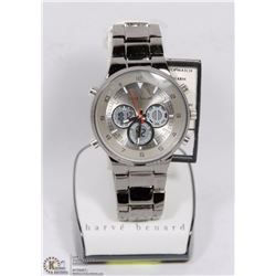 HARVE BENARD DIGITAL/ANALOG DESIGNER WATCH - DARK