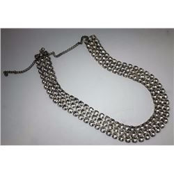 #23 - TRIPLE ROW RHINESTONE CRYSTAL BELT