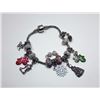 Image 1 : #22 - PANDORA STYLE CHRISTMAS THEME BRACELET