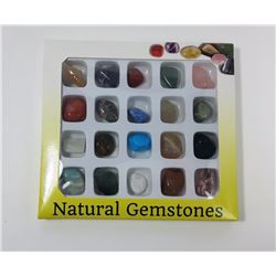 #7 - SET OF 20 NATURAL GEMSTONE SPECIMENS