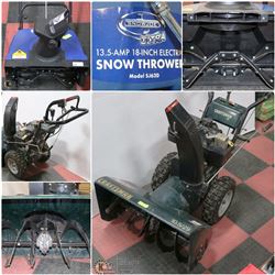 FEATURED ITEMS: SNOW BLOWERS/ THROWERS!