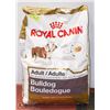 Image 1 : ROYAL CANIN ADULT BULLDOG DOG FOOD  30LBS APPROX.