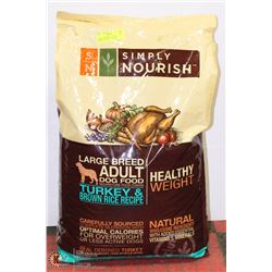 SIMPLY NOURISH LARGE BREED ADULT DOG FOOD TURKEY