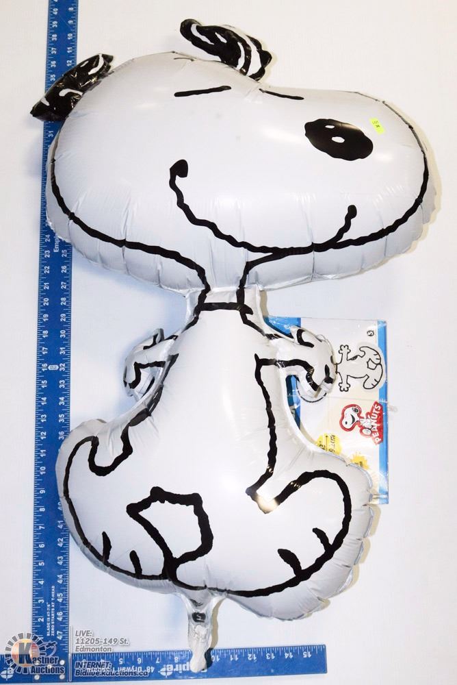 4 NEW LARGE SNOOPY BALLOONS