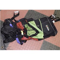 LOT OF 5 REUSEABLE FRESH GROCERY SLING BAGS