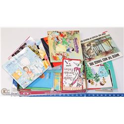 BOX LOT OF 27 CHILDRENS BOOKS.