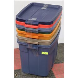 BUNDLE OF 4 RUBBERMAID ROUGHNECK