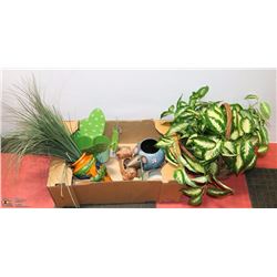 VARIOUS ANIMAL PLANTERS AND MORE