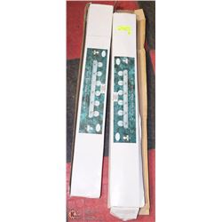 PAIR OF 36" VANITY STRIPS.