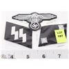 Image 1 : GERMAN SS UNIFORM INSIGNIA MOVIE PROP BADGES