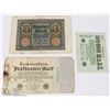 Image 1 : 3 GERMAN WWI -100 MARKS 1923, 100,000 MARKS 1923,