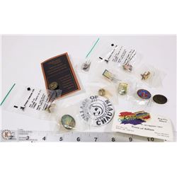 ALBERTA PIN COLLECTION SET.