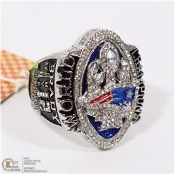BRADY WORLD CHAMPIONSHIP SUPER BOWL REPLICA RING