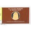 Image 1 : THE GOLD TREASURES OF EGYPT 24KARAT GOLD ON