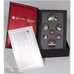 RCM PROOF SILVER DOUBLE DOLLAR SET 1987,