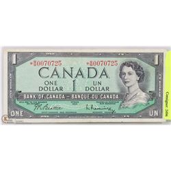 LOW SERIAL# ASTERISK REPLACEMENT  NOTE $1