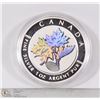 Image 1 : CANADA 2003 HOLOGRAM 1-OZ SILVER COIN
