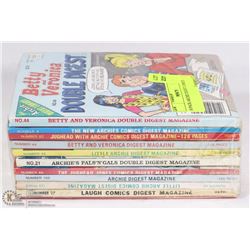 10 PACK ARCHIE DIGEST COMICS.