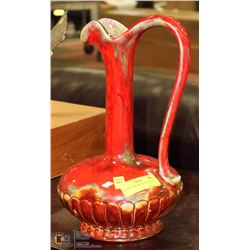 VINTAGE ART DECO JUG 14" TALL