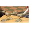 Image 1 : PAIR OF VINTAGE BRASS ROADRUNNERS