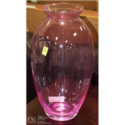 LARGE PINK VASE